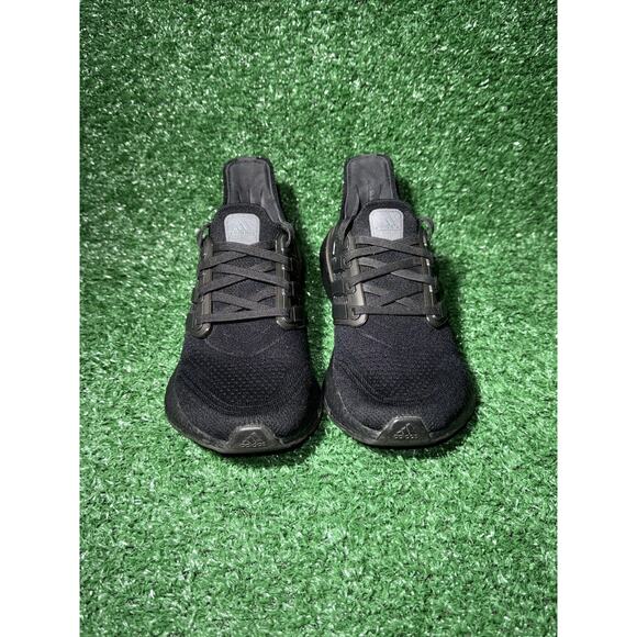 Adidas Ultraboost 21 Women's Size 5 Running Shoes Triple Black - Picture 5 of 8